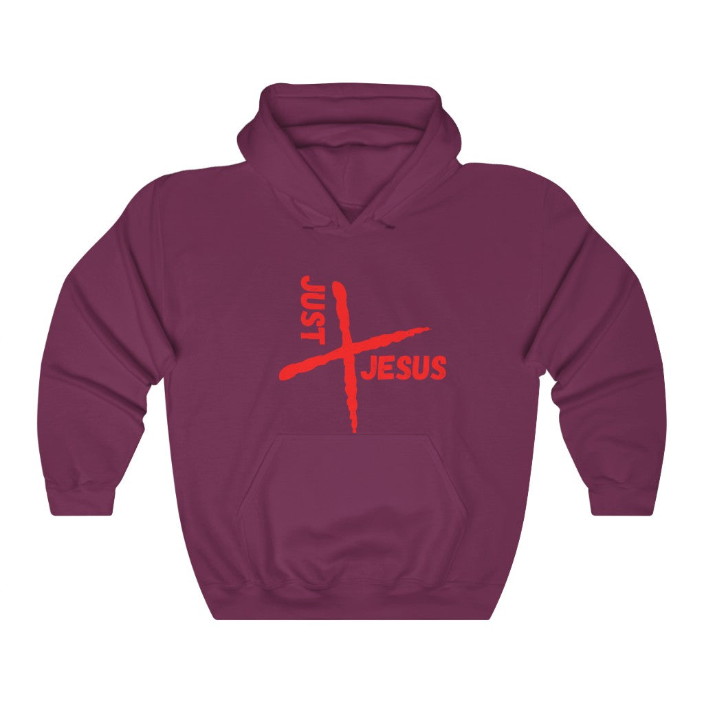 Just Jesus Unisex Hooded Sweatshirt