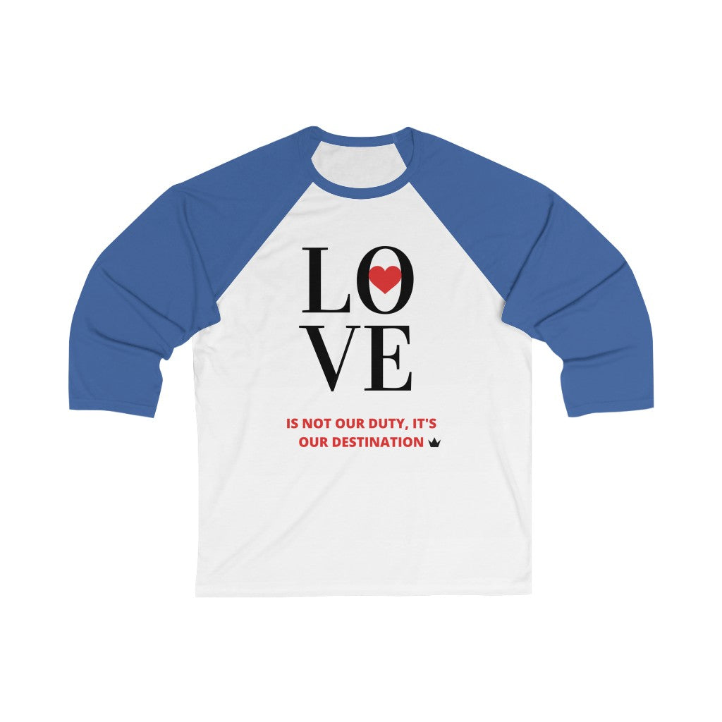 Love Unisex 3/4 Sleeve T- Shirt