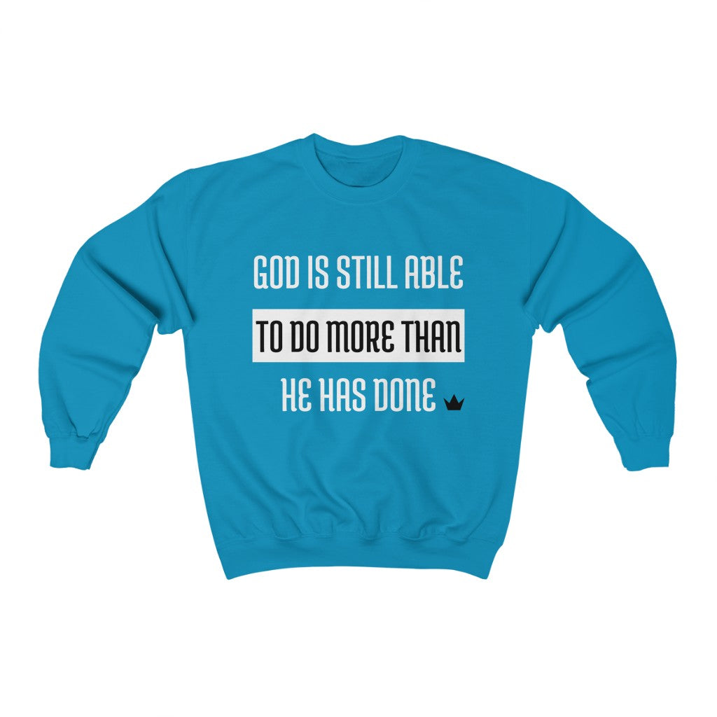 God is Able Unisex Crewneck Sweatshirt