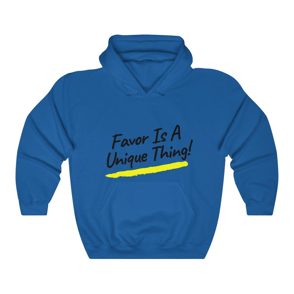 Favor Is a Unique Thing Unisex Hooded Sweatshirt