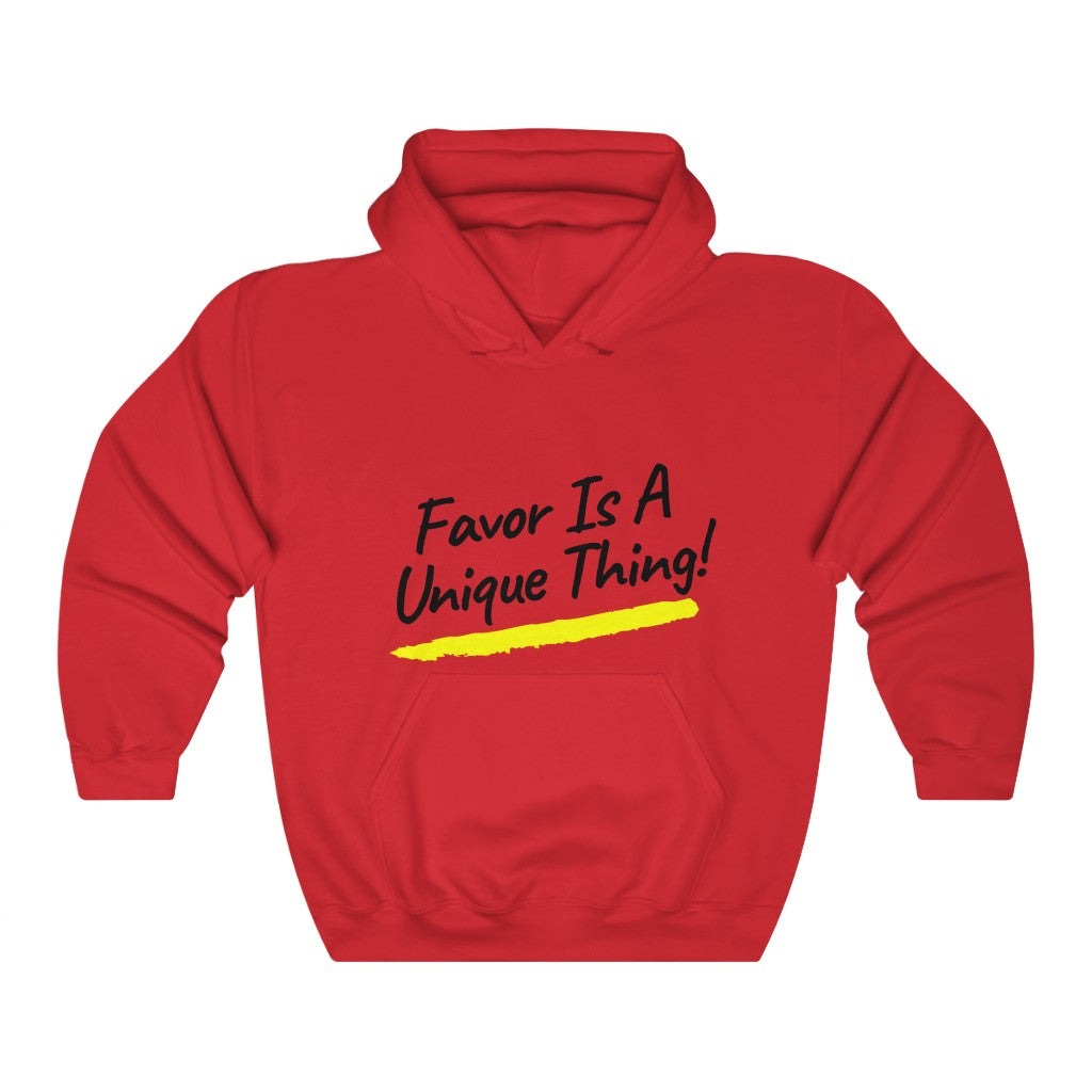 Favor Is a Unique Thing Unisex Hooded Sweatshirt
