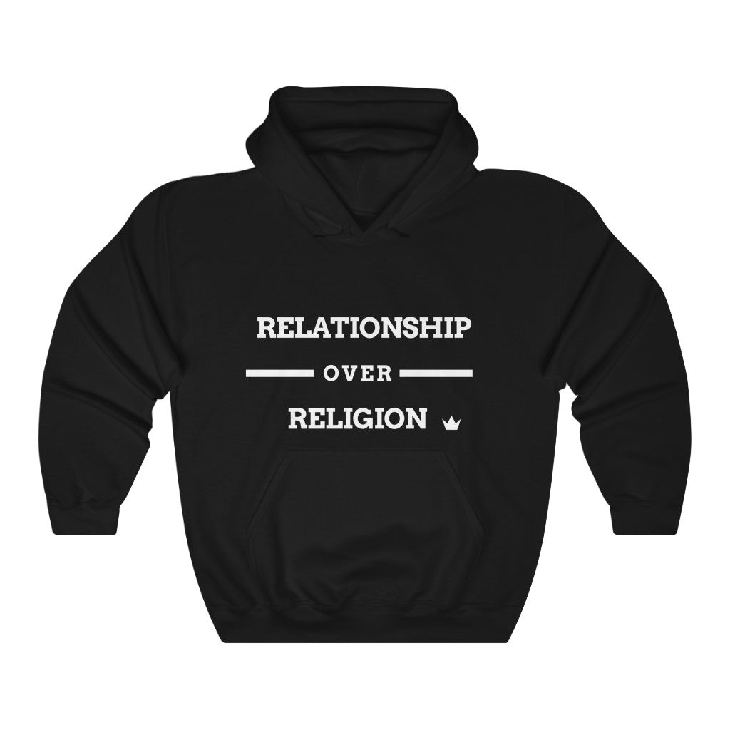 Relationship Over Religion Unisex Hooded Sweatshirt